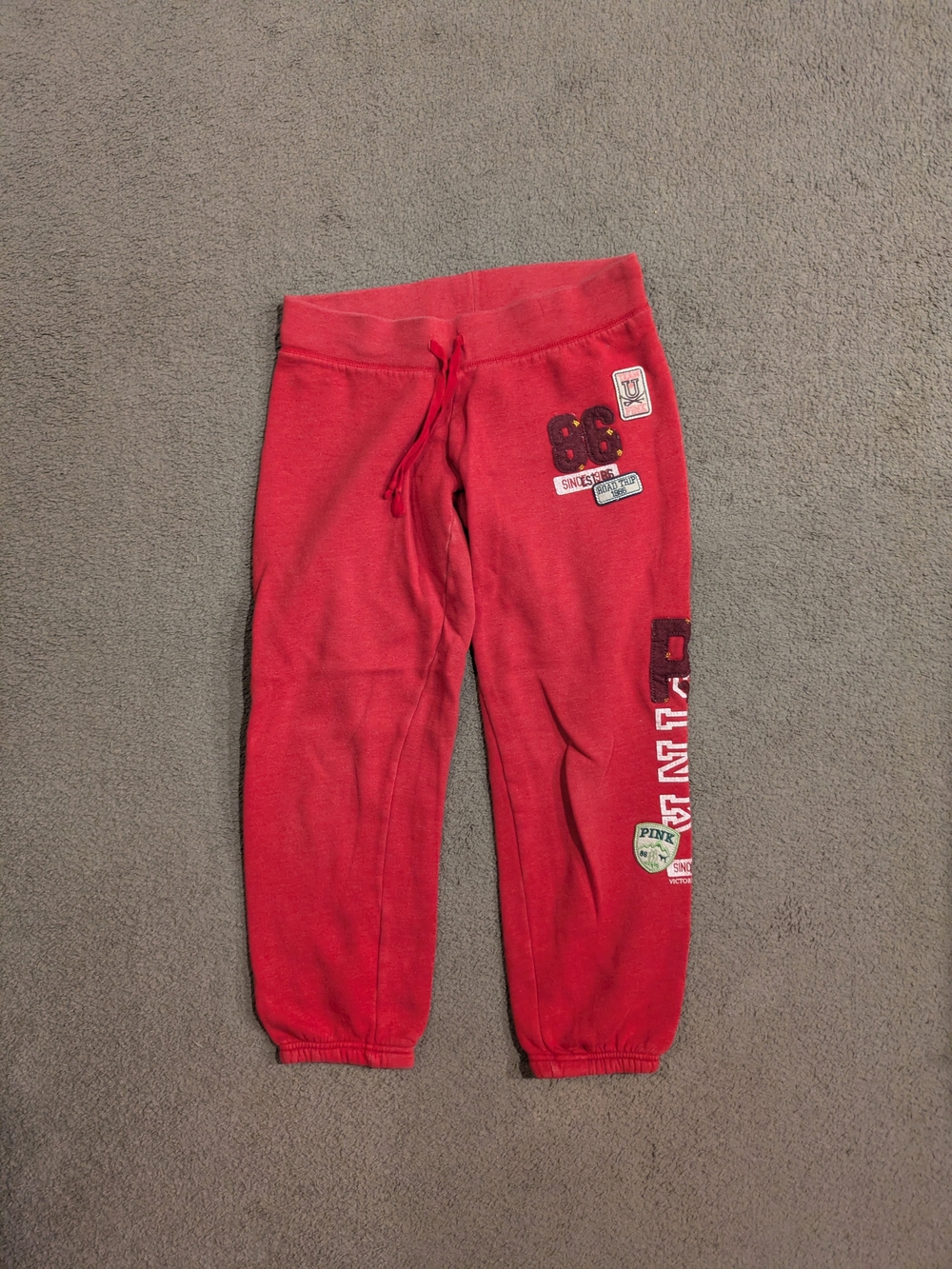 Victoria's Secret PINK Y2K Cropped Sweat Pants